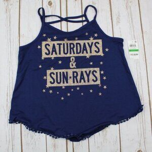 Epic Threads Graphic-Print Tank Top, Big Girls L